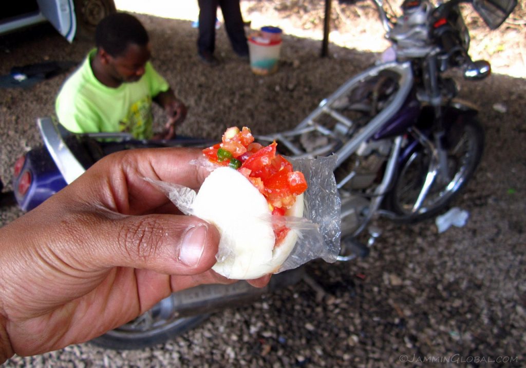 Kenyan Street Foods - Eggs Mayai