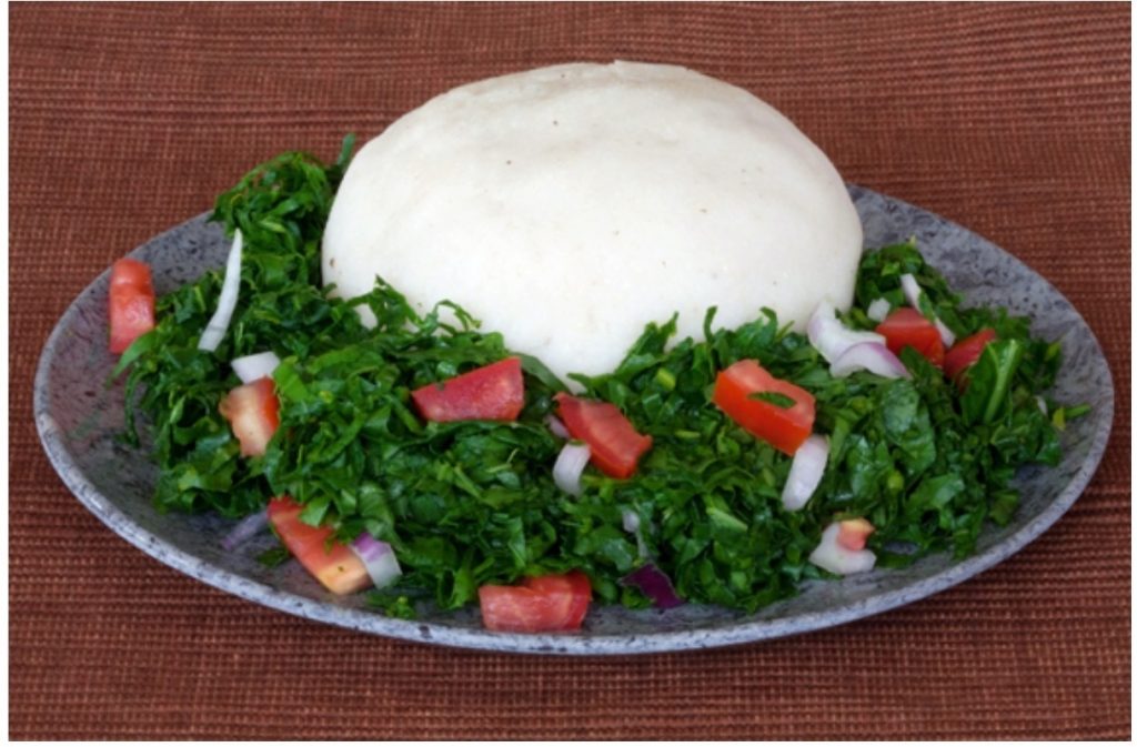 Top Kenyan Dishes - Ugali Sukuma Wiki
